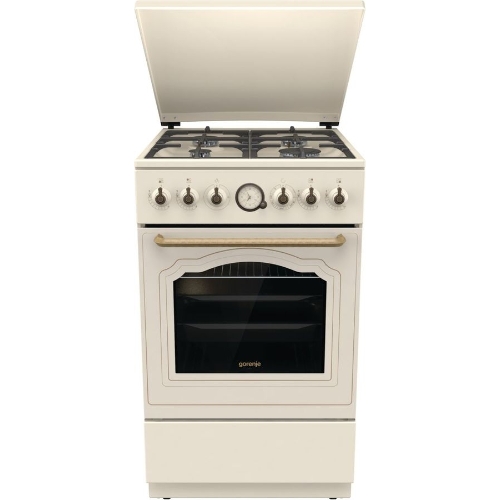 Плита газовая Gorenje GGI5BCLI бежевый, конфорок 4 газовых, духовка 67 л, 50 см x 85 см x 59.4 см