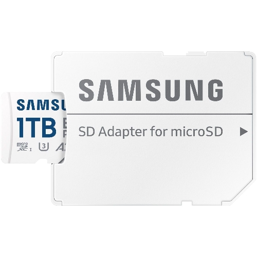 Флеш карта Samsung EVO Plus MicroSDXC MB-MC1T0SA/KR 1Tb A2 U3 V30 +SD Adapter