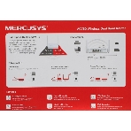 Роутер Mercusys MR20 AC750 Dual-Band Wi-Fi RouterSPEED: 300 Mbps at 2.4 GHz + 433 Mbps at 5 GHzSPEC: 2× Fixed External Antennas, 2× 10/100 Mbps LAN Ports, 1× 10/100 Mbps WAN PortFEATURE: Router/Access Point Mode Mode, WPS/Reset Button, IPTV, IPv6, Parental Controls