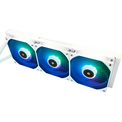 Система жидкостного охлаждения Thermalright Core Vision 360 (360mm, LED, White, ARGB/Fans: 3x120mm, 72.37CFM, 27.7dBA, 2000RPM/Pump height 66mm, Rad thickness 27mm/S: 1700, 1200, 1851, 115X, 2011, 2066, AM5, AM4)