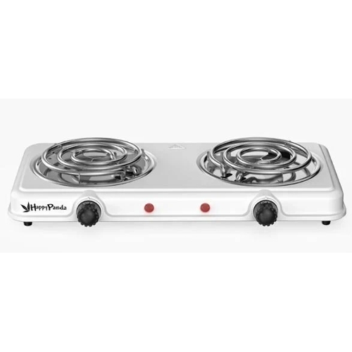 Плитка электрическая Happy Panda HP-03W 2000Вт 132/132мм 2конф/спир белая