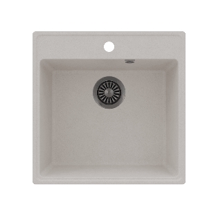 Кухонная мойка Maunfeld Perla 505 MFQS-505W кремовый