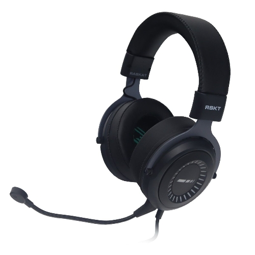 Гарнитура Raskat Strike 3U чёрный, проводная, USB, съёмный микрофон, подсветка