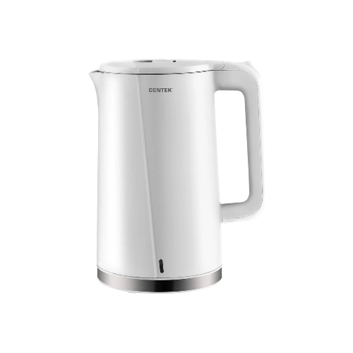Чайник электрический Centek CT-0005 2200 Вт, 1.7 л, белый