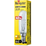 Лампа накаливания Navigator NI-T25L-40-230-E14-CL