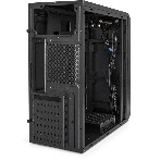 Компьютерный корпус Miditower ExeGate XP-332UC-UNS350 (ATX, БП UNS350 с вент. 12см, 2хUSB 3.0/1хTypeC, аудио, черный)