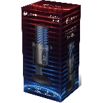 Микрофон проводной Оклик SM-400G 2м черный