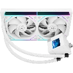 Система жидкостного охлаждения Thermalright Core Matrix 240 Vision (240мм, LED, White, ARGB/Fans: 2x120мм, 68.9CFM, 28.2dBA, 2000RPM/Pump height 64.4мм, Rad thickness 27мм/S: 1700, 1200, 1851, 115X, AM5, AM4)