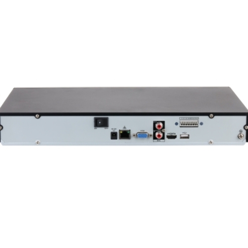 Видеорегистратор IP Dahua 8-канальный 4K и H.265+. Входящий поток до 160 Мбит/с; сжатие: H.265+, H.265, H.264+, H.264; разрешение записи до 12Мп; накопители: 2 SATA III до 20Тбайт; воспроизведение: 8кн