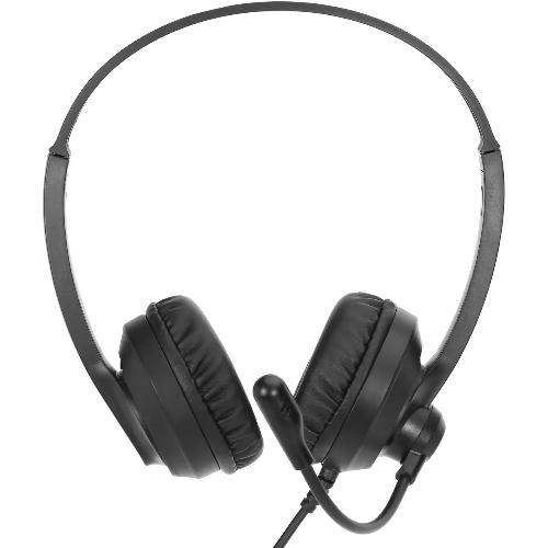 Гарнитура Oklick HS-M500 чёрный, проводная, USB