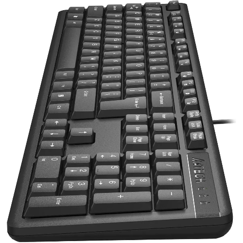 Клавиатура проводная A4Tech KKS-3, USB, черный