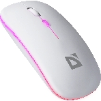 Мышь беспроводная Defender Coda MB-261 белый, 1600 dpi, радиоканал, Bluetooth, USB, кнопки - 4