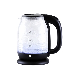 Чайник электрический BQ KT1833G черный/стальной, 2200 Вт, 1.7 л