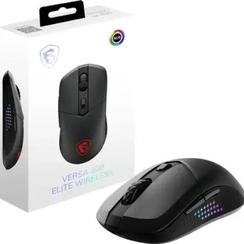 Мышь беспроводная/проводная USB OPTICAL GAMING VERSA 300 ELITE W MSI черная