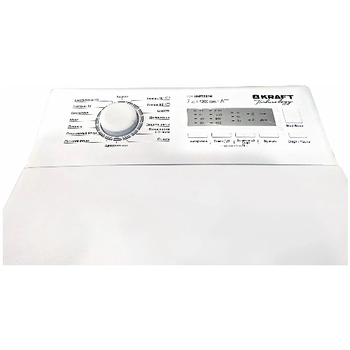 Стиральная машина Kraft Technology TCH-UME7201W белый, загрузка вертикальная 7 кг, 1200 об/мин, класс: А