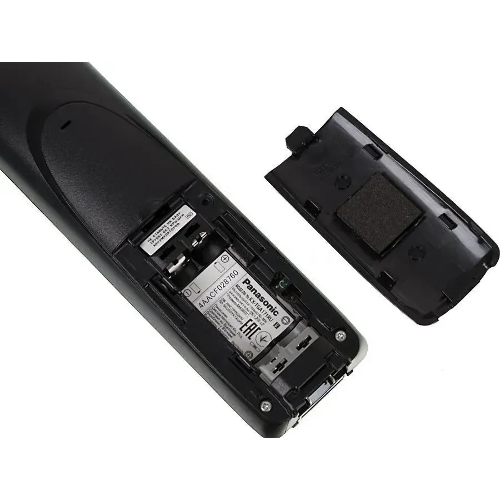 Телефон беспроводной (DECT) Panasonic KX-TG1711RUB черный АОН, Caller ID,12 мелодий звонка,подсветка дисплея,поиск трубки