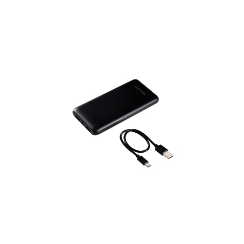 Портативный аккумулятор Rexant Power Bank (аккумуляторная батарея) 10000 mAh с Quick Charge и Power Delivery, черное