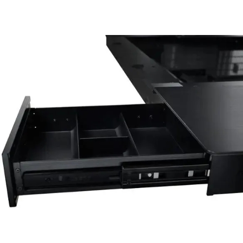 Компьютерный корпус Lian-Li DK07X черный без БП E-ATX 10x120мм 3x140мм 2xUSB3.0 audio bott PSU