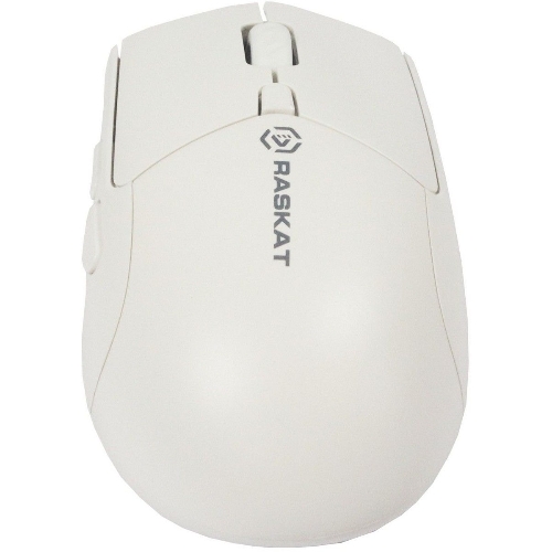 Мышь беспроводная Raskat M007WB белый, 2400 dpi, радиоканал, Bluetooth, USB, кнопки - 6