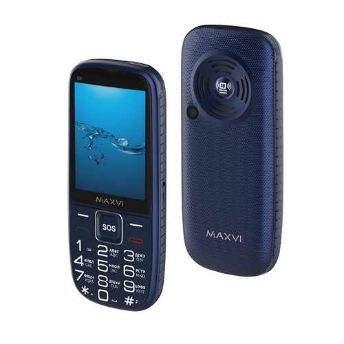 Мобильный телефон Maxvi B9 синий