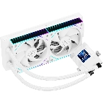Система жидкостного охлаждения Thermalright Core Matrix 240 Vision (240мм, LED, White, ARGB/Fans: 2x120мм, 68.9CFM, 28.2dBA, 2000RPM/Pump height 64.4мм, Rad thickness 27мм/S: 1700, 1200, 1851, 115X, AM5, AM4)