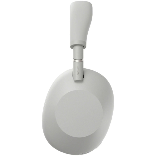Беспроводные/проводные наушники Sony WH-1000XM6 серебро, полноразмерные, Bluetooth + проводной, адаптивное активное шумоподавление, до 40 ч