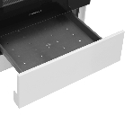 Плита электрическая Maunfeld MEC55CW07 белый, конфорок 4 шт, духовка 60 л, 50 см x 85 см x 60 см