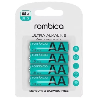 Батарея ALKALINE AA X 4 AB-LR06A ROMBICA