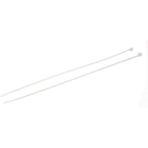 Нейлоновые стяжки Fortisflex КСС 4х250 белый 100 штук
