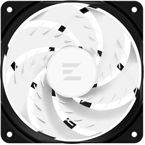 Вентилятор для корпуса Zalman ZM-AF120R ARGb черный, 120 мм, 1500 об/мин, 24.3 дБ, 4 pin