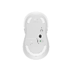 Мышь беспроводная Logitech Signature M650 L белый, 4000 dpi, радиоканал, Bluetooth, USB, кнопки - 5