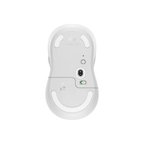 Мышь беспроводная Logitech Signature M650 L белый, 4000 dpi, радиоканал, Bluetooth, USB, кнопки - 5