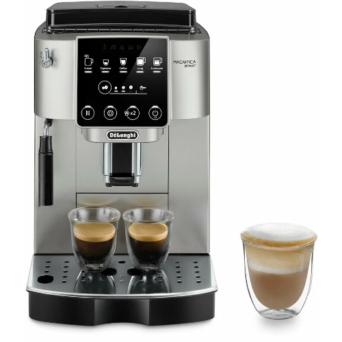 Кофемашина DeLonghi ECAM220.30.SB серебристо-черный, исп. кофе - зерновой/молотый, 1.8 л, 1450 Вт, 15 бар