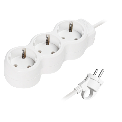 Удлинитель Smartbuy (SBE-16-3-10m-Z) 3 гн х 10,0 м белый