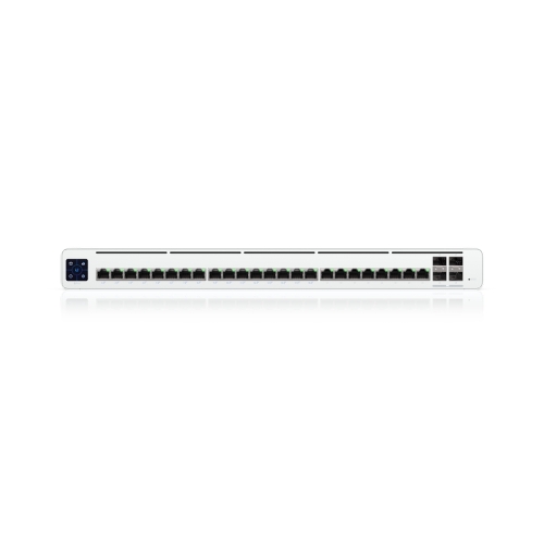 Коммутатор Ubiquiti UISP Switch Pro PoE-коммутатор, 24х 1G RJ45, 4х 10G SFP+, раздача 220 Вт