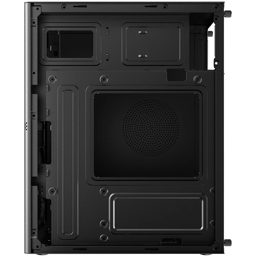 Компьютерный корпус CBR mATX Minitower V863, без БП, 1хUSB 3.0 Type C, 1хUSB 3.0, 1хUSB 2.0, HD Audio+Mic, черный PCC-MATX-V863-WPSU
