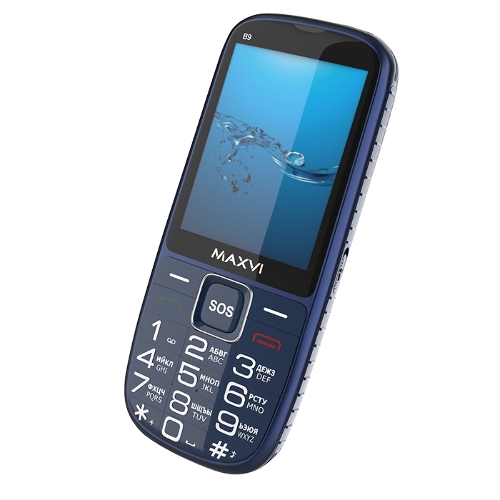 Мобильный телефон Maxvi B9 синий