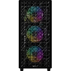 Компьютерный корпус Formula V Line MANA Dynamic Black AR, ATX, TYPE-C*1, USB3.0*2, FRONT 3x120мм ARGB, REAR 1x120мм ARGB
