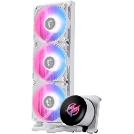 Система жидкостного охлаждения/ Water Cooling System MSI MPG CORELIQUID P13 360 (300W, 360мм, LED, White, ARGB/ Fans: 3x120мм, 64.89CFM, 2050RPM/ Pump 20dBA, 3400RPM, Rad thickness 27мм/ S: 1851, 1700, AM5, AM4)