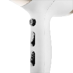 Фен Kelli KL-1125 белый/золотистый, 2400 Вт