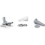 Мясорубка электрическая Bosch MFW2515W белый, 1500 Вт, 1.7 кг/мин, защита от перегрузки, насадки - 4