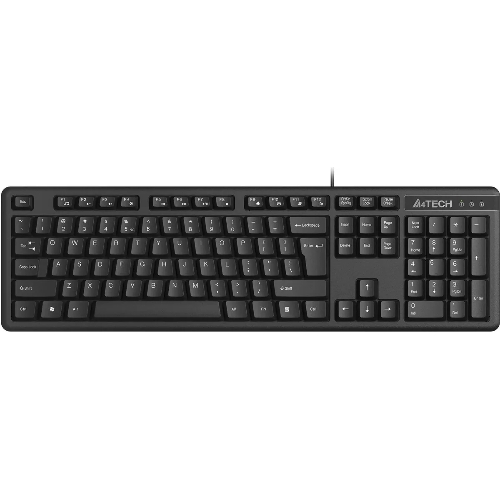 Клавиатура проводная A4Tech KKS-3, USB, черный