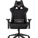 Кресло Бюрократ VIKING 4 AERO BLACK EDITION черный, экокожа, 120 кг, механизм качания