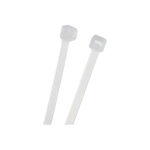 Нейлоновые стяжки Fortisflex КСС 4х250 белый 100 штук