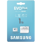 Флеш карта Samsung EVO Plus MicroSDXC MB-MC1T0SA/KR 1Tb A2 U3 V30 +SD Adapter