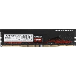 Оперативная память AMD Radeon R9, DDR4, 16GB (1x16GB), 3200MHz, CL16, DIMM, с радиатором, черный