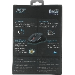 Мышь проводная A4Tech F5 черный, 3000 dpi, USB, кнопки - 7