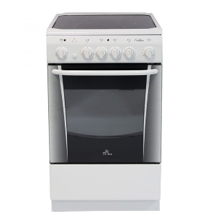 Плита электрическая De Luxe 506004.03ЭС белый, конфорок 4 шт, духовка 60 л, 50 см x 85 см x 60 см