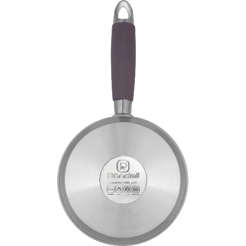 Ковш Rondell Akzent RDS-1386, 1.3 л, с крышкой, стальной