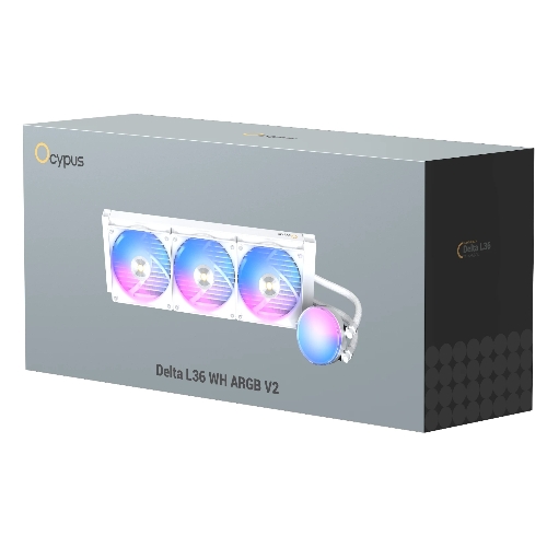 Система охлаждения Ocypus Delta L36 WH ARGB V2 White 300W/All Intel/AMD AM*/Screws